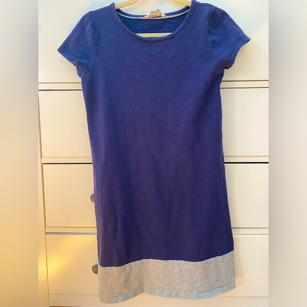 Blue Boden Tee Shirt dress